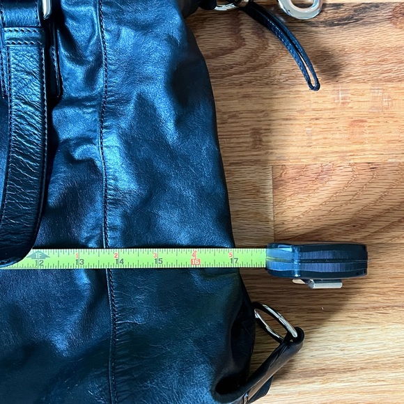 Club Monaco Leather Duffel Bag - Picture 9 of 11